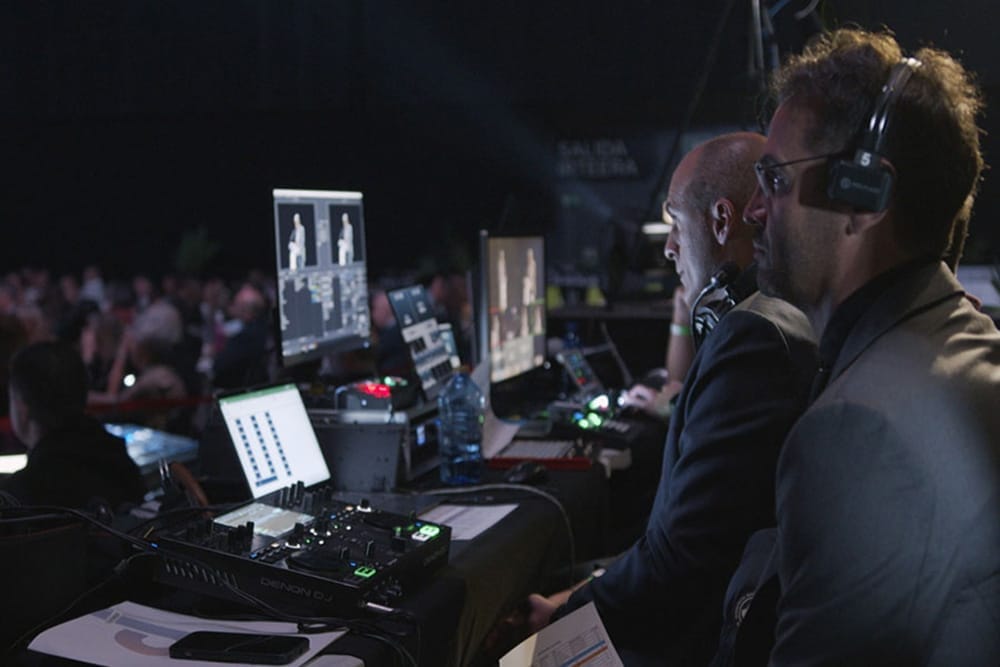 Equipo de producción de eventos en Madrid